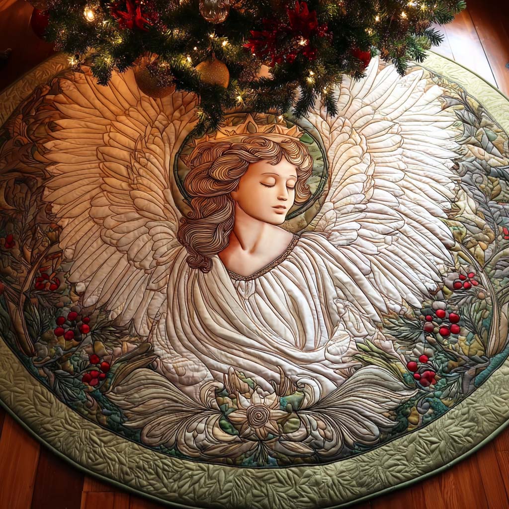 Gentle Spirit Quilted Tree Skirt NCU0NXD949