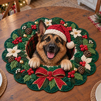 German Shepherd Christmas Wreath NCU0SN002