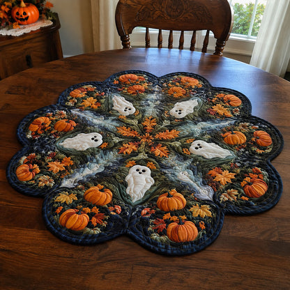 Ghost Garden Glow Custom Shape Quilted Table Topper SN0PT539