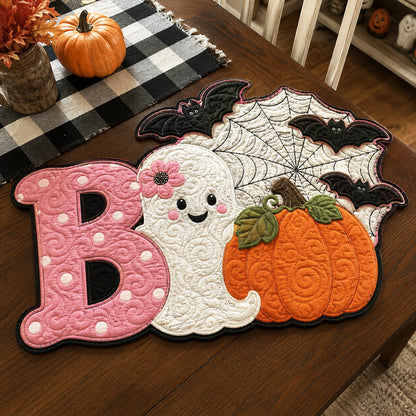 Ghost Harvest Custom Shape Quilted Placemat SN0TV036