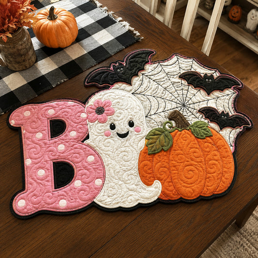 Ghost Harvest Custom Shape Quilted Placemat SN0TV036