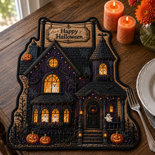 Ghostlight Manor Custom Shape Quilted Placemat SN0PT331