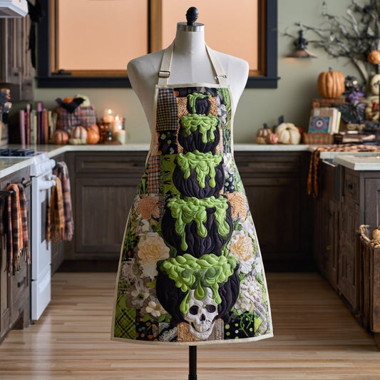 Ghostly Brew Quilted Apron SN0PT224