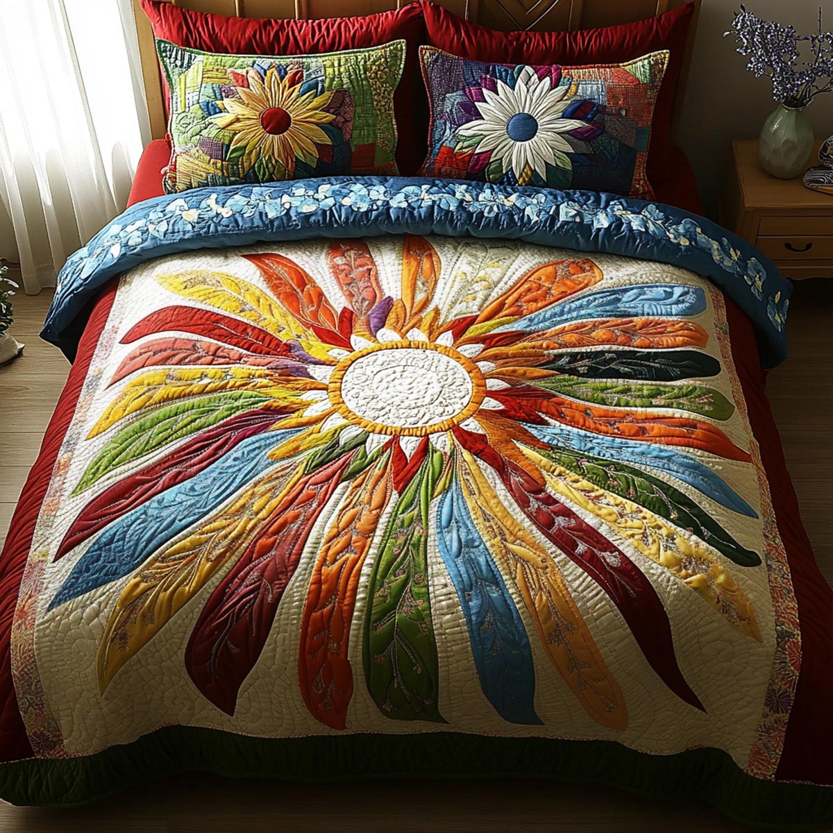 Golden Glow Duvet Cover Set NCU0DV228