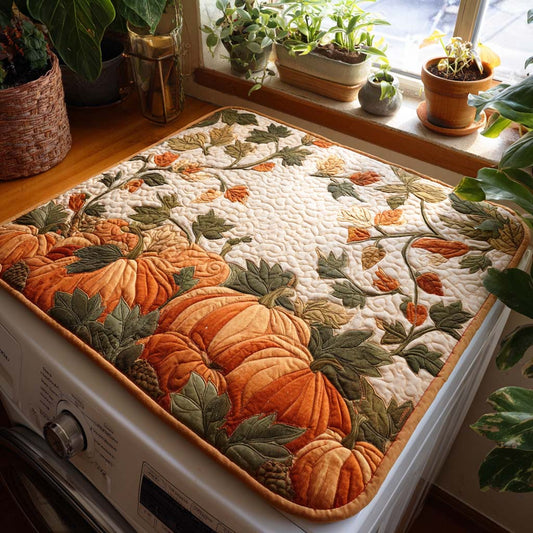 Golden Harvest Days Quilted Washer and Dryer Cover NCU0NTD110