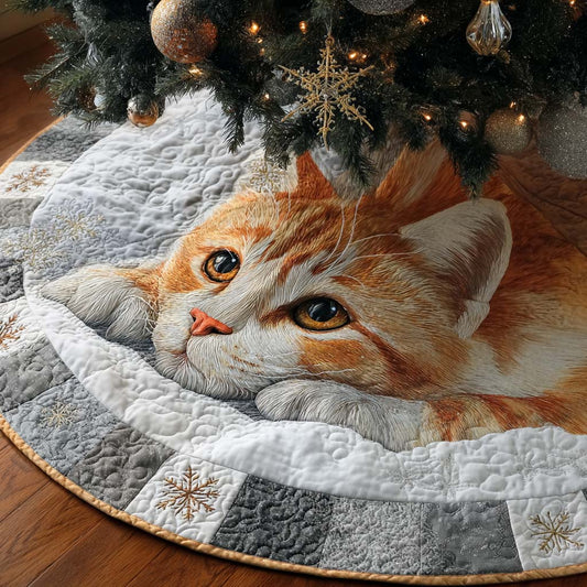 Golden Nap Quilted Tree Skirt NCU0NXD1016