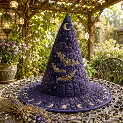 Gothic Magic Quilted Witch Hat SN0TD112