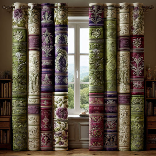 Grand Bibliophile Quilted Curtains NCU0TP0164
