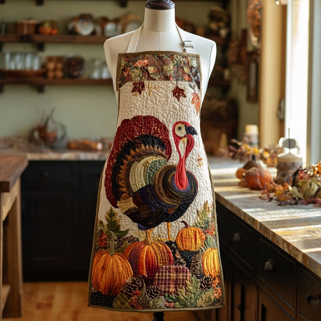 Grateful Harvest Quilted Apron SN0PT285