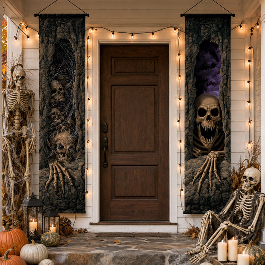 Gravekeeper's Arrival Welcome Door Banner SN0PT258