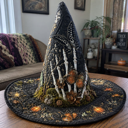 Graveyard Whispers Quilted Witch Hat SN0PT597