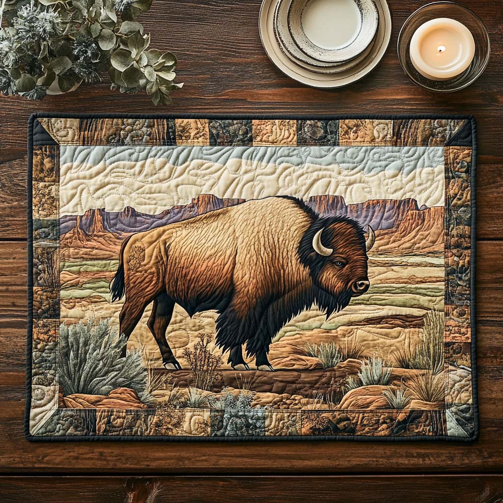 Great Range Quilted Place Mat NCU0VH5235
