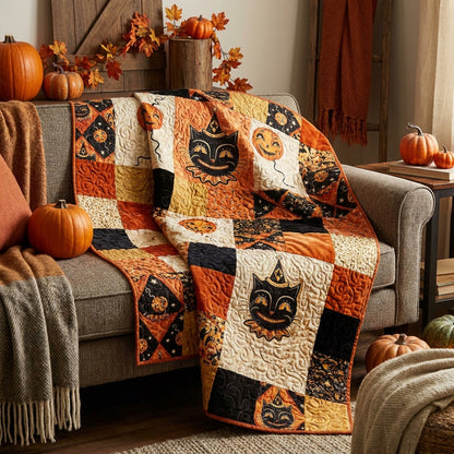 Grinning Jack Society Quilted Blanket SN0PT193