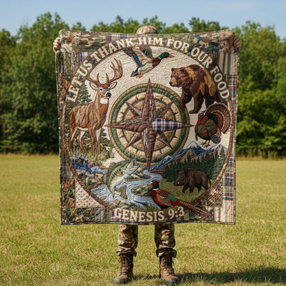 Guided By Faith And Tradition Quilted Blanket SN0PT058