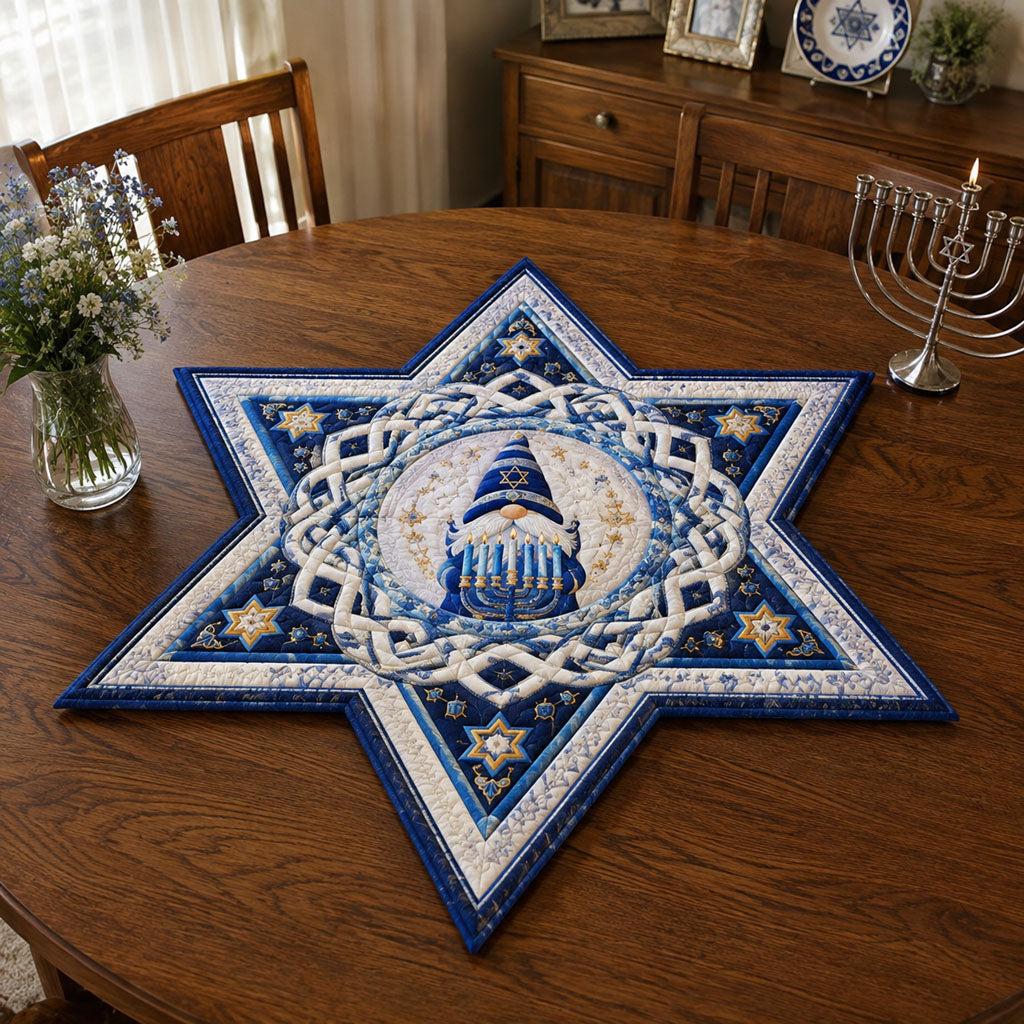 Guiding Lights Custom Shape Quilted Table Topper SN0PT785