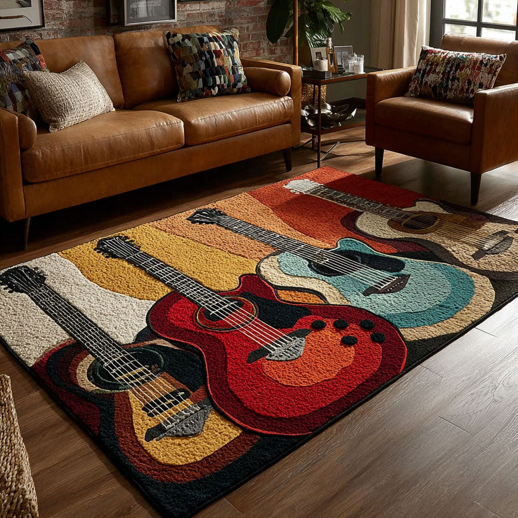 Guitar Spirit Area Rug NCU0DK10153