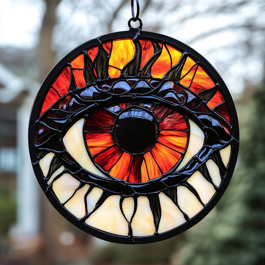 Halloween Haunted Eye - Window Hanging Suncatcher NCU0PD121
