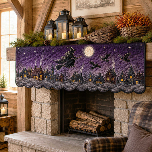 Halloween Mystery Quilted Mantle Scarf SN0TD148