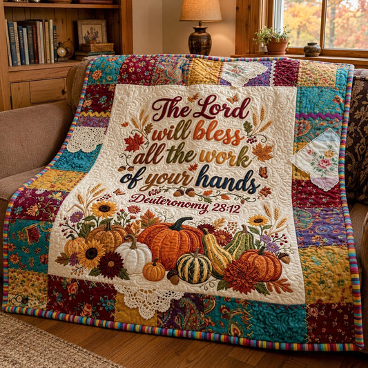 Hands of Grace Quilted Blanket SN0PT194