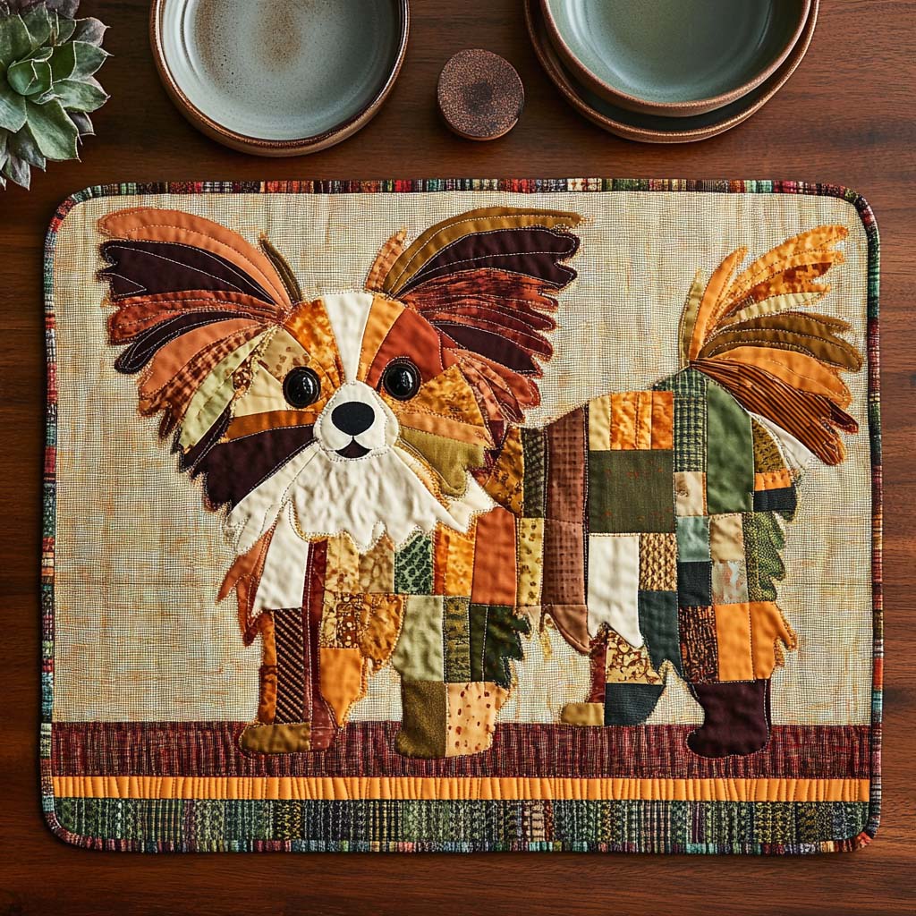 Happy Ears Quilted Place Mat NCU0NVH823
