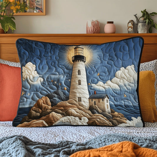Harbor Light Quilted Bedding Pillow Case NCU0DV3847
