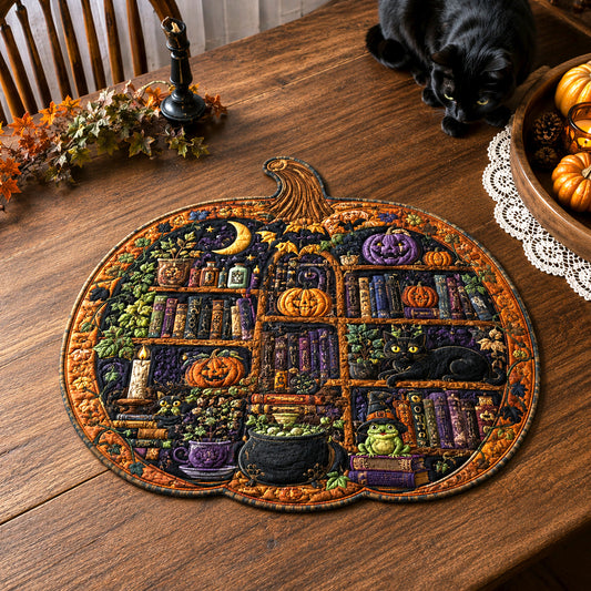Harvest Apothecary Custom Shape Quilted Placemat SN0TV049