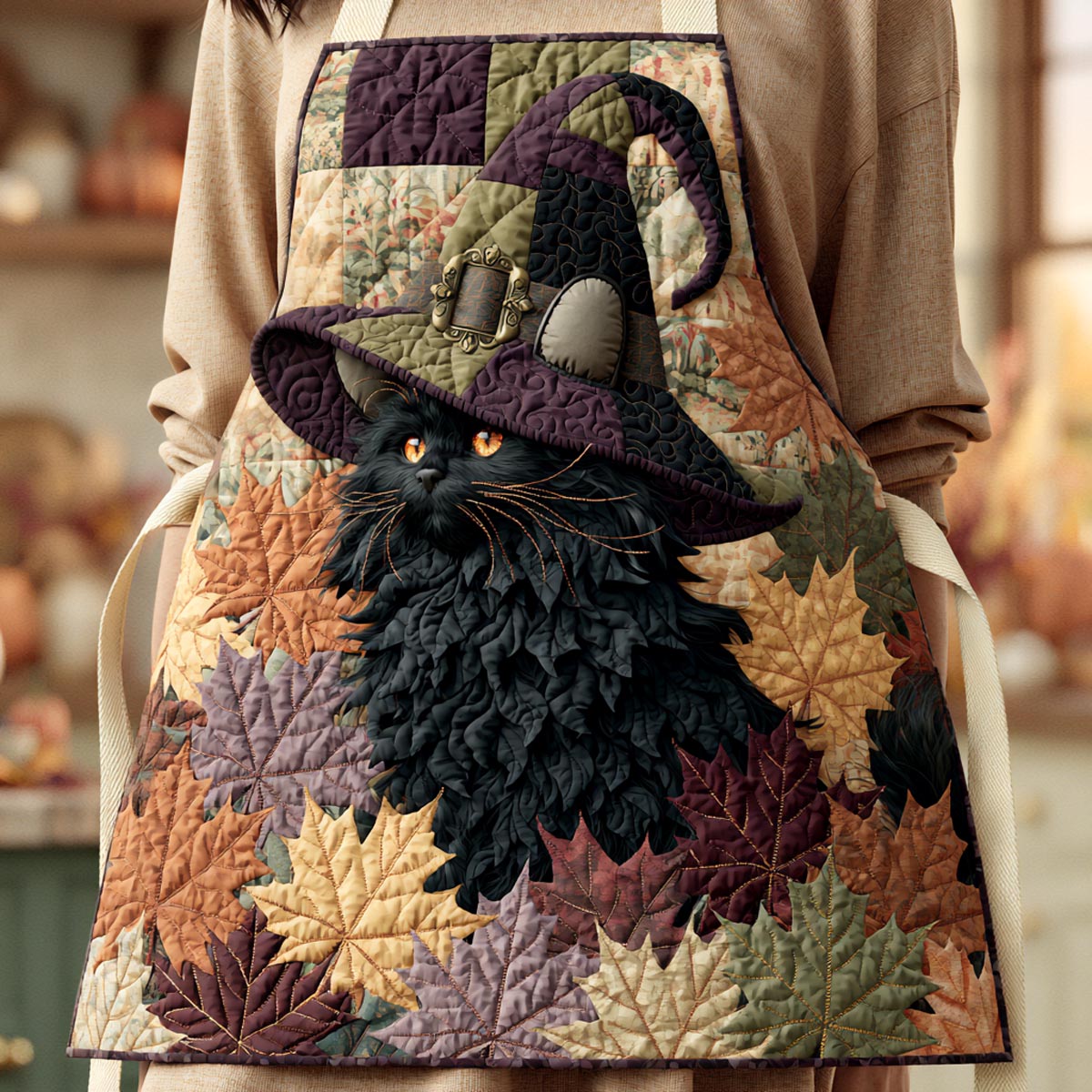 Harvest Familiar Quilted Apron SN0DV139