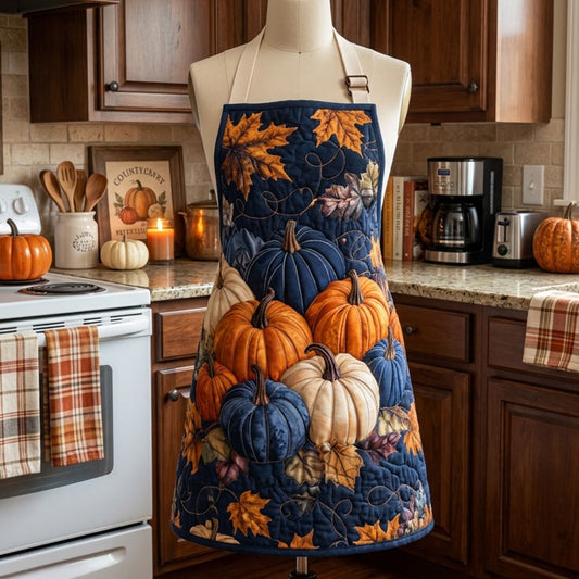 Harvest Moon Gathering Quilted Apron SN0PT131