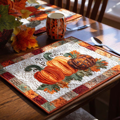 Harvest Moonlight Quilted Place Mat NCU0PT8611