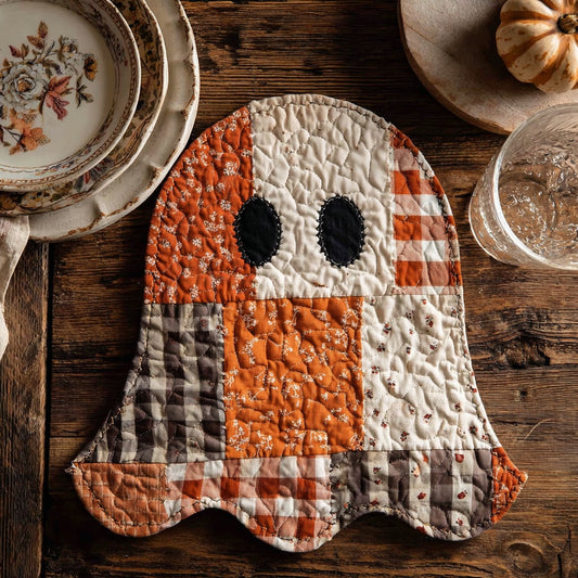 Harvest Patchwork Apparition Custom Shape Quilted Placemat NCU0LV062