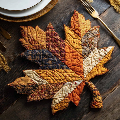 Harvest Splendor Custom Shape Quilted Placemat NCU0LV007