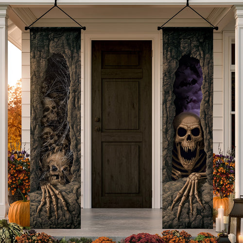 Haunted Hollow Welcome Door Banner SN0PT261
