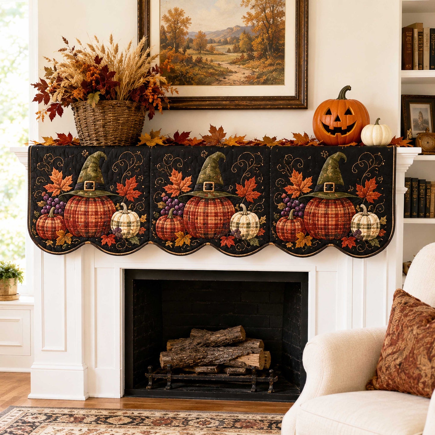 Haunted Night Mantle Scarf SN0TD155
