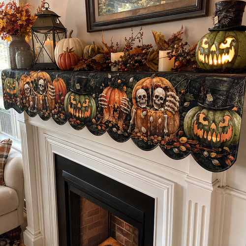 Haunted Pumpkin Patch Mantle Scarf SN0PT681