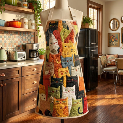 Heartfelt Whiskers Quilted Apron SN0PT150