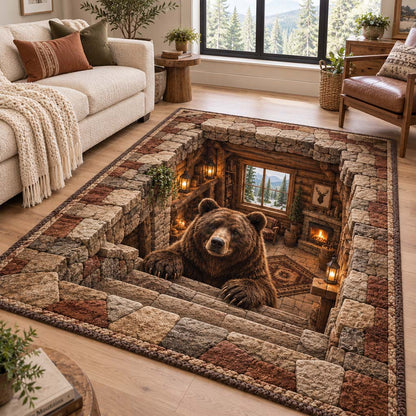Hearthside Bear Area Rug SN0HH0907