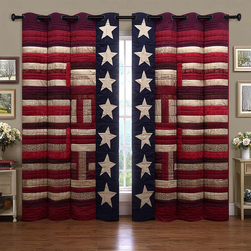 Hearthside Star Quilted Curtains NCU0QQ297