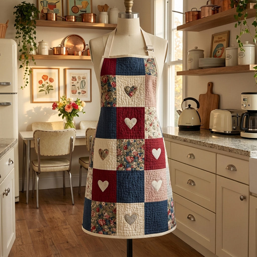 Hearts of the Homestead Quilted Apron SN0PT134