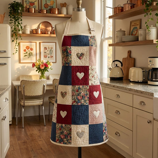 Hearts of the Homestead Quilted Apron SN0PT134