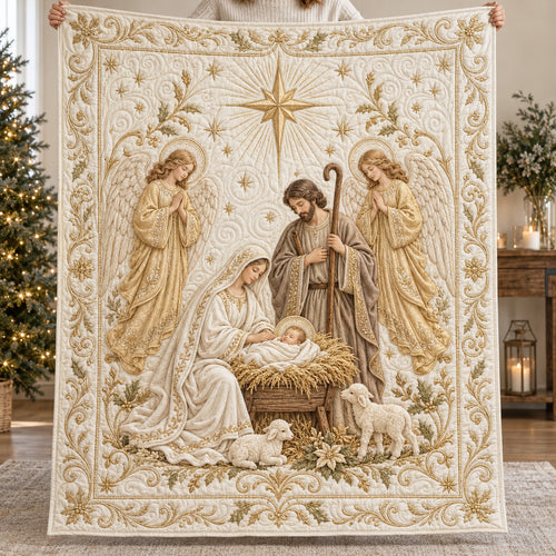 Heavenly Grace Quilted Blanket SN0TV805
