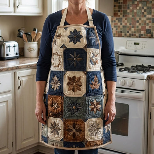 Heirloom Petals Quilted Apron SN0PT135