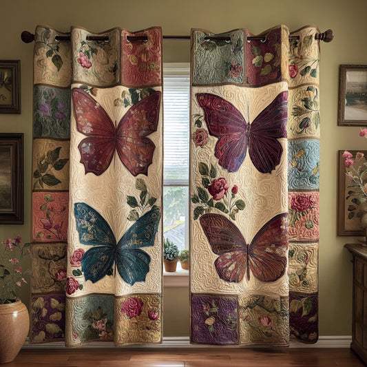 Heirloom Wings Quilted Curtains NCU0DH781