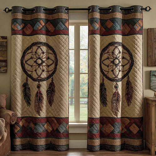 Heritage Catcher Quilted Curtains NCU0DX062
