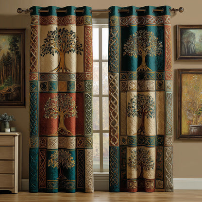 Heritage Grove Quilted Curtains NCU0DH805
