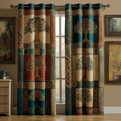 Heritage Grove Quilted Curtains NCU0DH805