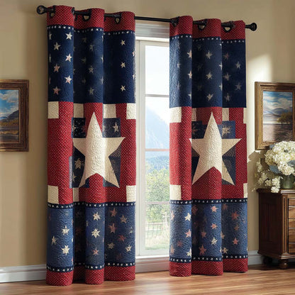 Heritage Patchwork Glory Quilted Curtains NCU0QQ316