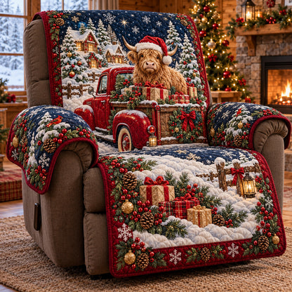 Highland Sleigh Quilted Sofa Cover SN0TV913