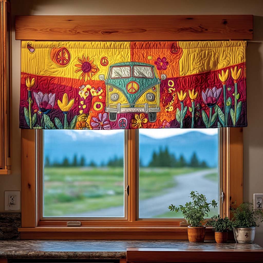 Hippie Journey Quilted Valance NCU0PVL675