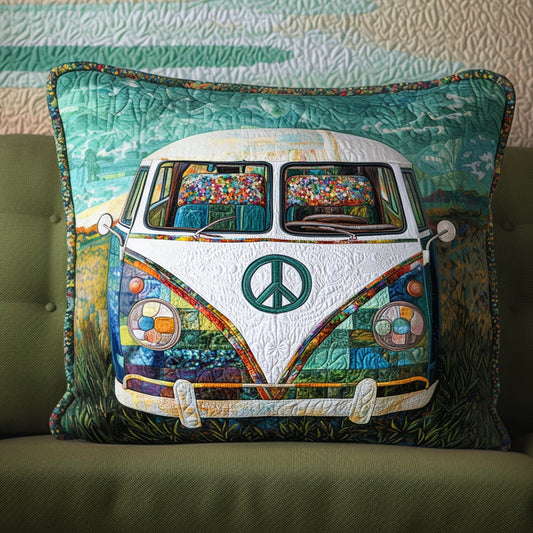 Hippie Van Haven Quilted Bedding Pillow Case NCU0PT4053