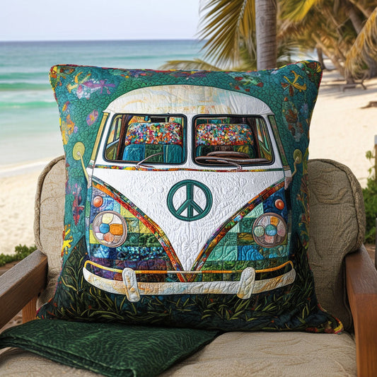 Hippie Van Haven Quilted Pillow Case NCU0PT4054